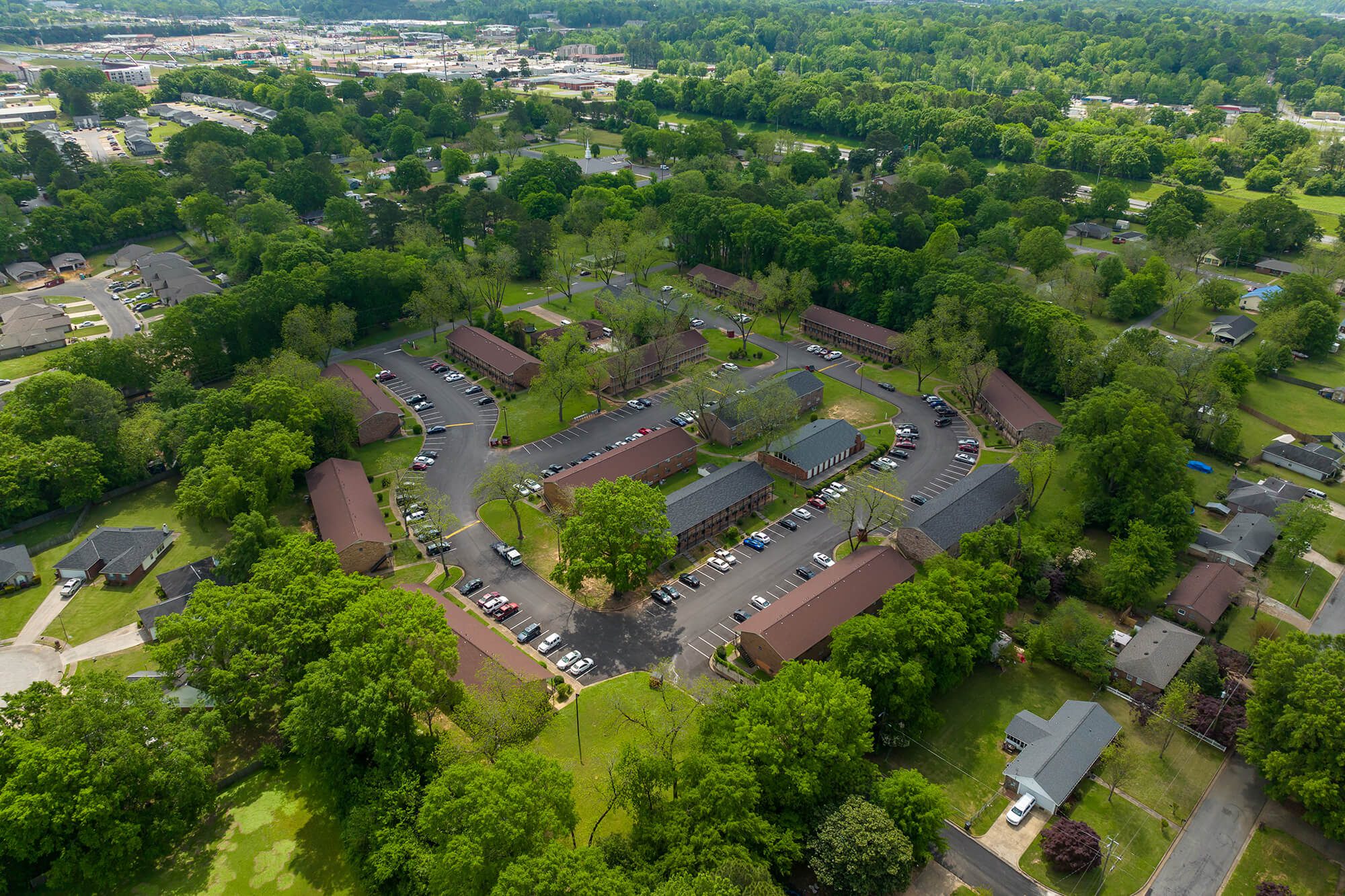 panoramic view at Woodlawn Manor, located in Tuscaloosa, AL